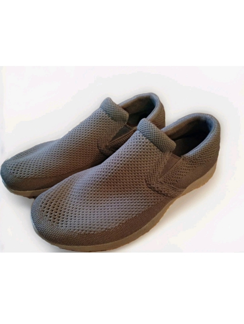 LL Bean Men's Slip-On Shoes Brown Size 8M Comfort Cottagecore Non Slip